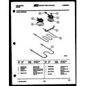 Kelvinator REP305GD1 broiler parts diagram
