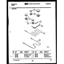 Kelvinator REP307GD0 broiler parts diagram