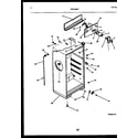 Kelvinator TPK160JN0D cabinet parts diagram
