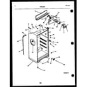 Kelvinator TPK160JN0D cabinet parts diagram