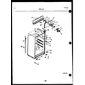 Kelvinator TSX130HN0T cabinet parts diagram
