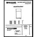 Kelvinator TPK160HN0W cover page diagram