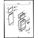 Kelvinator TPK160HN0W door parts diagram
