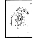Kelvinator TPK160HN0W cabinet parts diagram