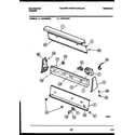 Kelvinator AW701G2W console and control parts diagram