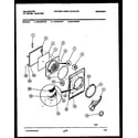 Kelvinator DEA500G4W door parts diagram