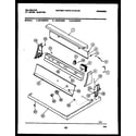 Kelvinator DEA500G4W console and control parts diagram