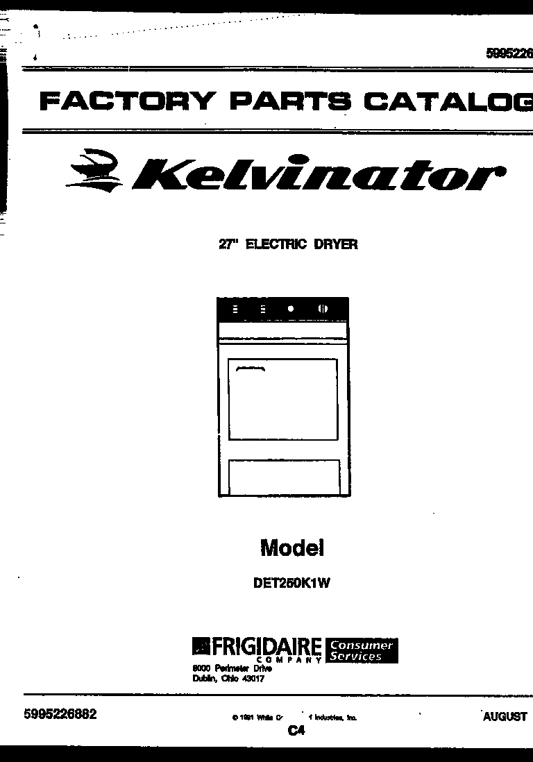 Kelvinator DET250K1W null diagram