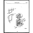 Kelvinator TGK190KN0D door parts diagram