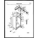 Kelvinator TGK190KN0D cabinet parts diagram