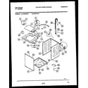 Kelvinator AW300KW1 cabinet parts diagram