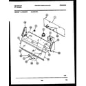 Kelvinator AW300KW1 console and control parts diagram