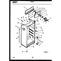 Kelvinator THK190JN3W cabinet parts diagram