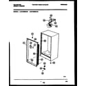 Kelvinator KFU09M2AW2 cabinet parts diagram