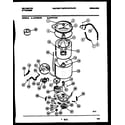 Kelvinator AW700KW2 tub detail diagram