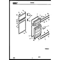 Kelvinator TSX130HN2T door parts diagram