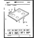 Kelvinator REC406DW2 cooktop parts diagram