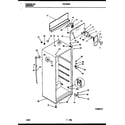 Kelvinator TPK180HN3D cabinet parts diagram