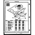 Gibson CEA1M1WSTA cooktop parts diagram