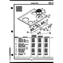 Gibson CEA1M1WSTA cooktop parts diagram