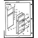 Gibson RD19F3WSGA door parts diagram