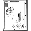 Gibson RD19F3WSGA system and automatic defrost parts diagram