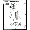 Gibson RD19F3WSGA system and automatic defrost parts diagram