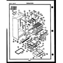 Gibson RD19F3WSGA cabinet parts diagram