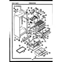 Gibson RD19F3WSGA cabinet parts diagram