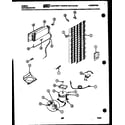 Gibson RD19F7WU3B system and automatic defrost parts diagram