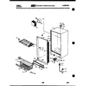 Gibson FV21M2WSFD cabinet parts diagram