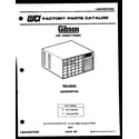 Gibson AG28E6RTBA front cover/text only diagram