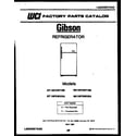 Gibson RD16F3WT3B cover page diagram
