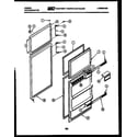 Gibson RD16F3WT3B door parts diagram