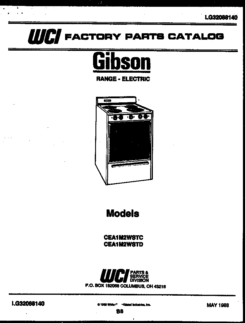 Gibson CEA1M2WSTC null diagram