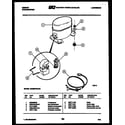 Gibson MC25S7GUNA compressor parts diagram
