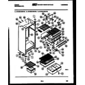 Gibson RD21F6WT3B cabinet parts diagram