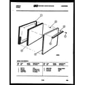 Gibson CGA1M2WSTC door parts diagram