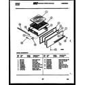 Gibson CGA3M2WSTD broiler drawer parts diagram