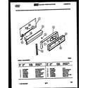 Gibson CGC4C5WSTD backguard diagram