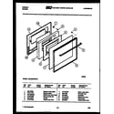 Gibson CGC4C5WSTD door parts diagram
