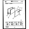 Gibson CGD1M2WSTD door parts diagram