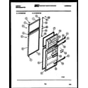 Gibson RT19F3WT3D door parts diagram