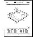 Gibson CEC3M6WTAA cooktop parts diagram