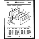 Gibson CEC1M2WSAC door parts diagram