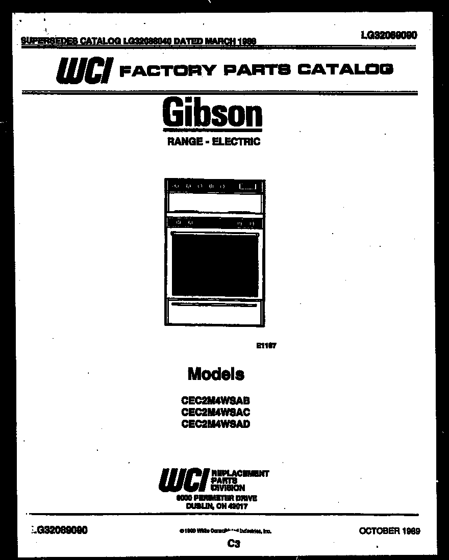 Gibson CEC2M4WSAC cover diagram