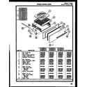 Gibson CGC4M4WSTD broiler drawer parts diagram