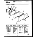 Gibson CEC1M1WXB door parts diagram