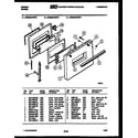 Gibson CEE2M4WSPC door parts diagram