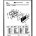 Gibson CGC4C6WXB door parts diagram